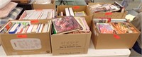 (6) BOXES OF BOOKS - LOTS OF COOKBOOKS, MAGAZINES.