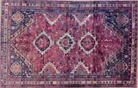 FINE QUALITY HAND KNOTTED PERSIAN WOOL MASHHAD RUG