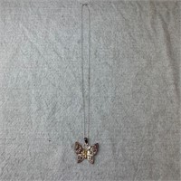 Marked 925 Chain with Butterly Pendant