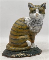 (JL) Cast Iron Cat Door Stop 11 1/2”