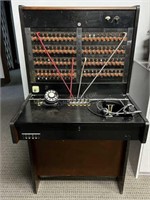 Antique Operator Telephone Switchboard