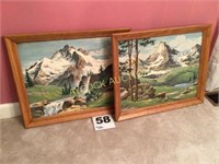 Paintings (mountain scene)