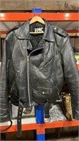 SMC Leather Motorcycle Jacket size 50. Important