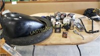 Motorcycle parts lot