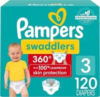 120-Pk Pampers Swaddlers 360 Pull-On Diapers, Size