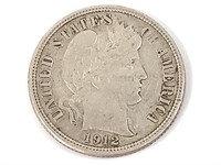 1912-S Barber Dime