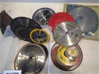 Assorted Used Saw Blades
