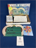 1985 Wheel of Fortune game, the box basket wear