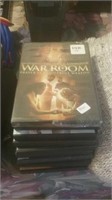 Group of 10 DVD movies including war room