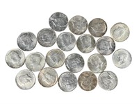 20 $10 Face Silver 1964 Kennedy Half Dollars