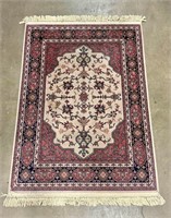 Handmade Kara Shah Pure Worsted Wool Area Rug