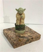 Star Wars Yoda plastic circa 1980 figure.