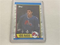 1989 Joe Sakic Topps Rookie Hockey Card