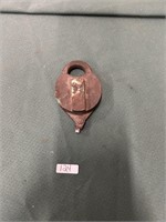 Antique Railroad Padlock No Key