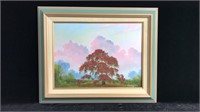 McLendon, Ray Original Painting of Poinciana Tree