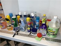 Assorted kitchen cleaners miscellaneous