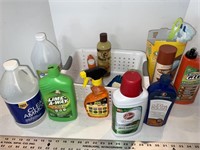 Assorted kitchen cleaners