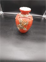 Asian vase w/soldier