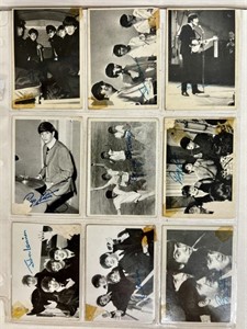 (9) RARE 1960's BEATLES TOPPS CARDS
