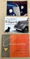 1930s FORD sales brochures