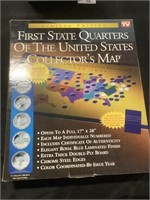 First Quarters US Collector Map.