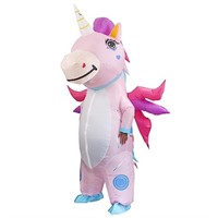 JASHKE Unicorn Inflatable Costume Unicorn Costume