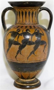 Italian Pottery Vase 10.5"