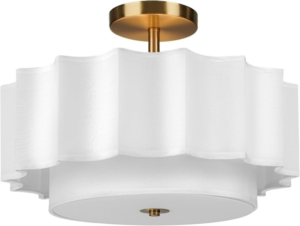 4-Light Semi Flush Mount Ceiling Light Fixture