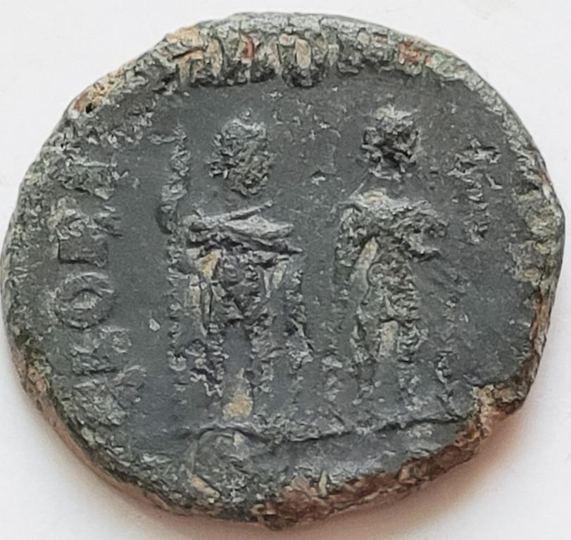Honorius & Theodosius II AD393-423 Ancient coin