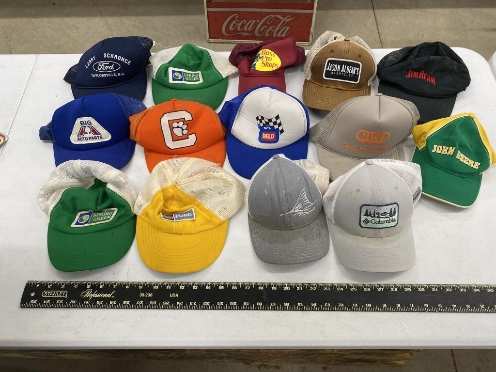 Group of Snapback Trucker Hats