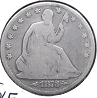 1873 HALF DOLLAR G