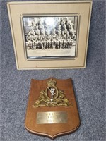 Royal Hamilton Light Infantry Plaque & Picture