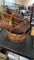 GROUP OF BASKETS