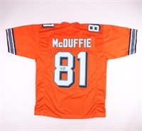 Hand-Signed O.J. McDuffie XL on Field Style Jersey