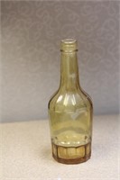 Vintage Amber Bottle