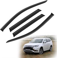 AWVRG Tape-on Window Rain Guards for Mitsubishi