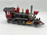 Vintage Style Hand-Painted Model Metal Train