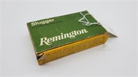 12 Gauge Remington Slugger 2 3/4.  5 Rounds.