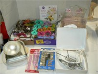 COOKIE CUTTERS, CAKE DECORATING SUPPLIES, CANDY