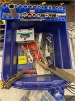Misc tools, sockets, drill bits, etc