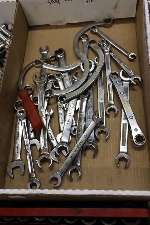 ASSORTED SNAP-ON WRENCHES