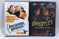 New Open Box Anchors Aweigh & Gargoyles DVD’s