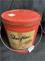 Shurfine Peanut Butter Tin
