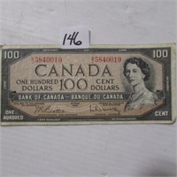 1954 CDN $100 BILL