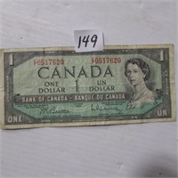 1954 CDN $1 BILL