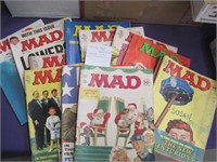17 1960s / 70s Mad mags