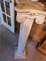 Greek/Roman column pedestal. Den