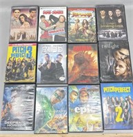 (12) DVDs