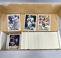 Box of football cards