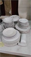 White dishes